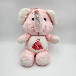 VTG 1984 Kenner Care Bears Cousins‎ Lotsa Heart Elephant 13" Plush Stuffed Toy